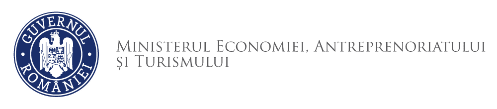 logo ministerul economiei antreprenoriatului si turismului